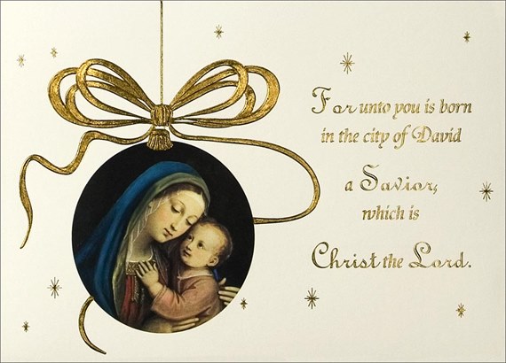 Madonna and Child Ornament