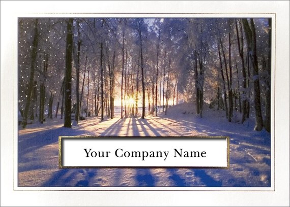 Winter Sunrise Die Cut