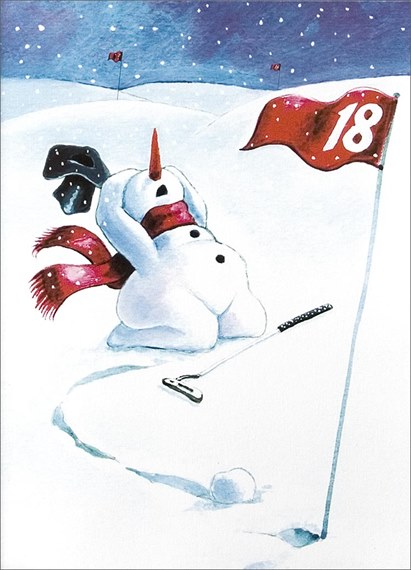 “So Close” Snowman Holiday