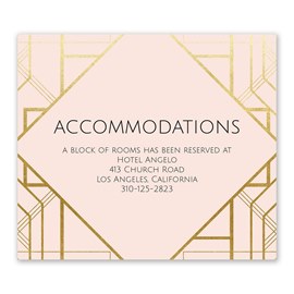 Art Deco Shine - Information Card