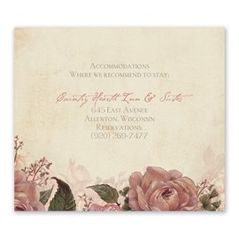 Vintage Roses - Information Card