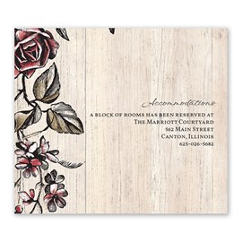 Rose Vines - Information Card