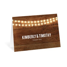 Brilliant Lights - Thank You Card