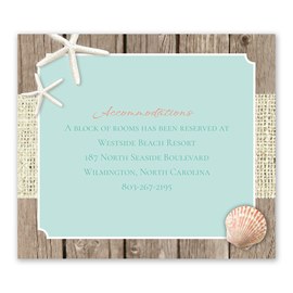 Beach Retreat - Information Card