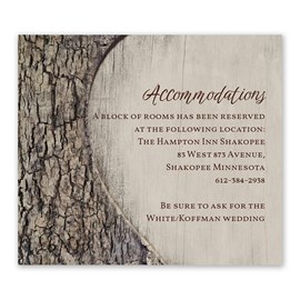 Carved Heart - Information Card