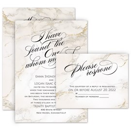 Whom My Soul Loves - Invitation with Free Response Postcard