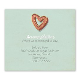 Vegas Wedding - Information Card