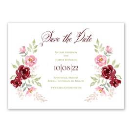 Floral Frame - Save the Date