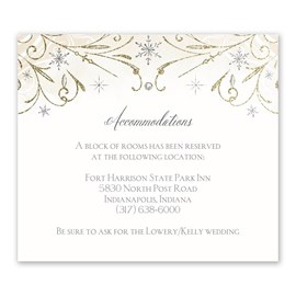 Winter Sparkle - Information Card