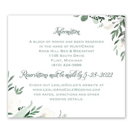 Painted Garden - Information Card