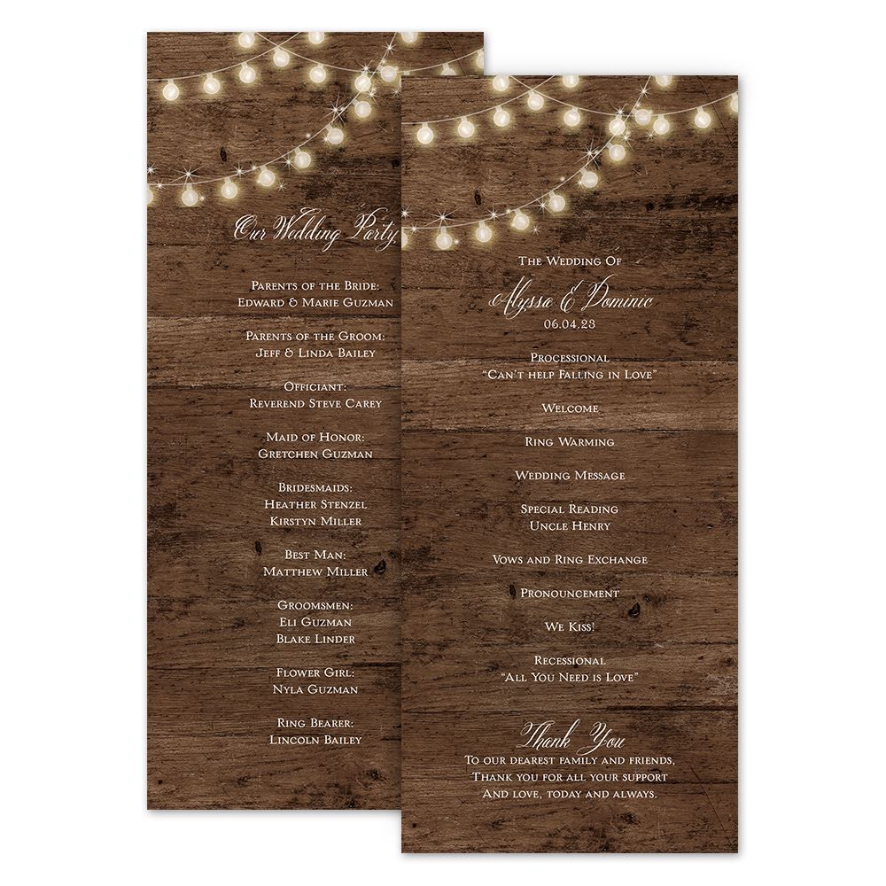 Rustic Glow Seal and Send Invitation | Ann's Bridal Bargains, image size:1000x1000