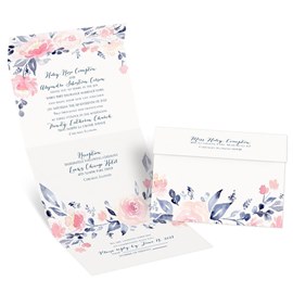 Blooms Abound - Seal and Send with RSVP Postcard