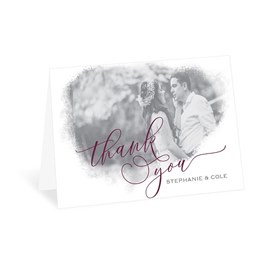 Calligraphy Frame - Thank You Card