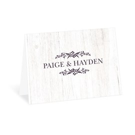 Happily Wed - Thank You Card