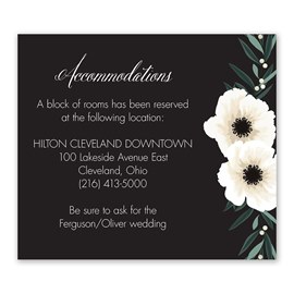 Anemone Blossom - Information Card