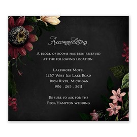 Baroque Beauty - Information Card