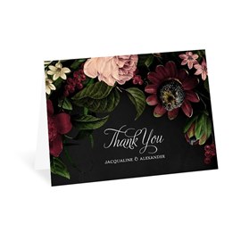 Baroque Beauty - Thank You Card