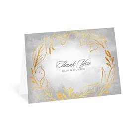 Golden Ring - Thank You Card