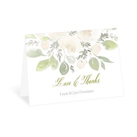 Fresh Floral - Thank You Card