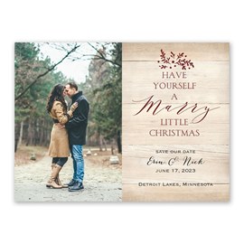 Marry Little Christmas - Holiday Save the Date