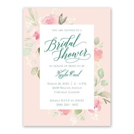 Garden Girl - Bridal Shower Invitation