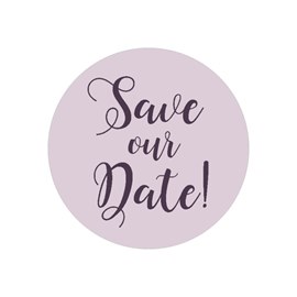 Save our Date - Envelope Seal