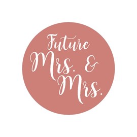 Future Mrs. and Mrs. - Envelope Seal
