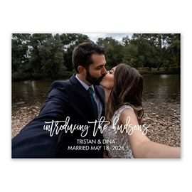 Introducing - Wedding Announcement