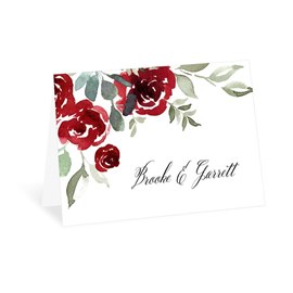 Lovely Rose - Thank You Card