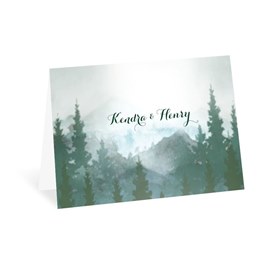 In the Pines - Thank You Card