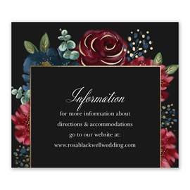 Opulence - Information Card