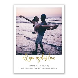 All You Need is Love - Save the Date