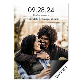 Big Day - Save the Date Magnet