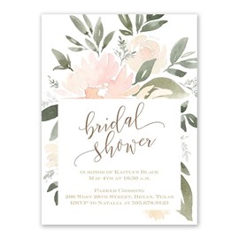 Soft Petals - Bridal Shower Invitation