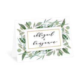 Natural Elegance - Thank You Card