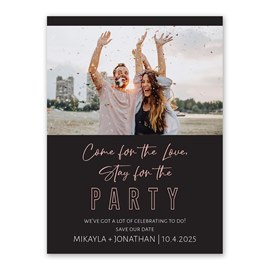 Stay for the Party - Save the Date