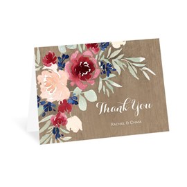 Natural Blooms - Thank You Card