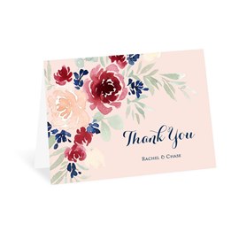 Garden Floral - Thank You Card