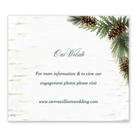 Winter Birch - Information Card