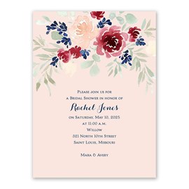 Garden Floral - Bridal Shower Invitation