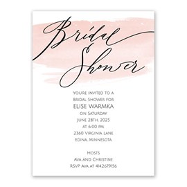 Watercolor Wash - Bridal Shower Invitation