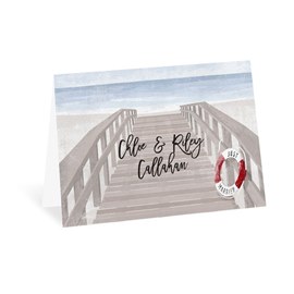 By the Seashore - Thank You Card