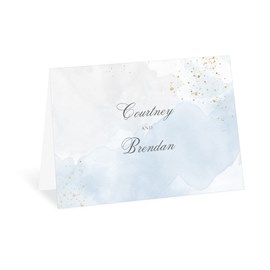 Sweetly Serene - Blue - Thank You Card