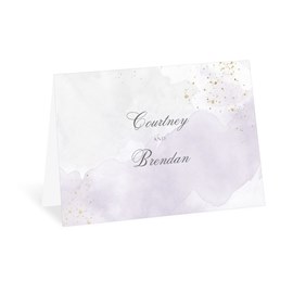 Sweetly Serene - Violet - Thank You Card