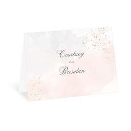 Sweetly Serene - Powder - Thank You Card
