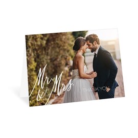 Always - Mr. and Mrs. - Thank You Card