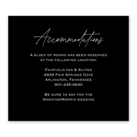 Picture Perfect - Information Card