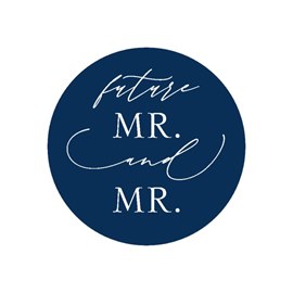 Future Couple - Mr. and Mr. - Envelope Seal