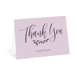 Forever Begins - Thank You Card