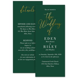 Elegant Vows - Invitation